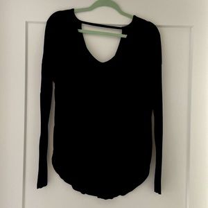 Gap open back long sleeve